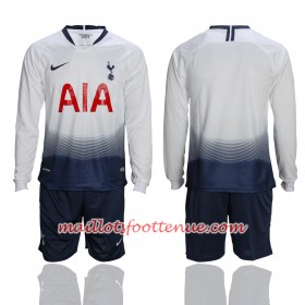 Maillot/Tenue Tottenham Hotspur Enfant Domicile 2018/2019 Manche Longue